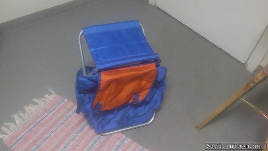 Rygg scks camping stolMindre modellpris 50:-kronor