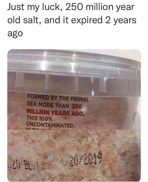 old sea salt (Joke)