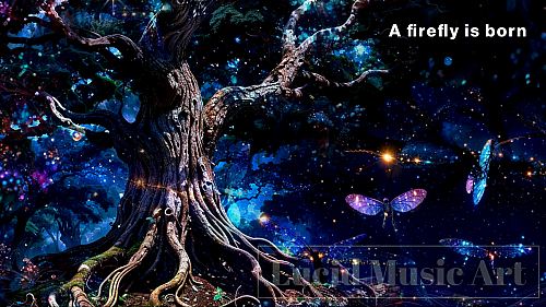 Firefly by the life tree