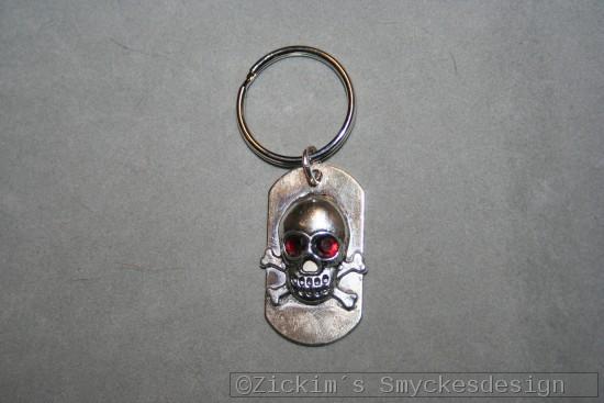 OV058 Death key: Nyckelring med en dskalle...50:- SLD