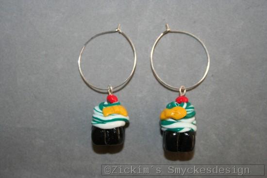 OR079 Green cupcake: rhngen gjorda i cernitlera...50:- SLD
