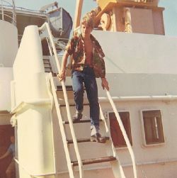 Jag 16 r ombord M/S Rio de Janeiro            
         
         
                                Jag ombord M/S Portland 1967 