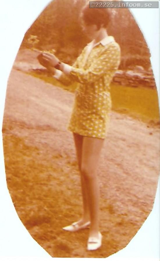 Utanfr mitt hem i Vstergtland 1970.