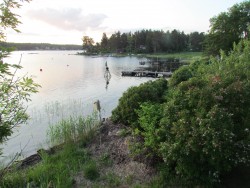 Lugnet lgger sig i Stmmarsund efter dagens evenemang.