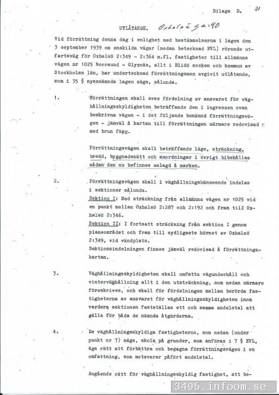 Utltande.
