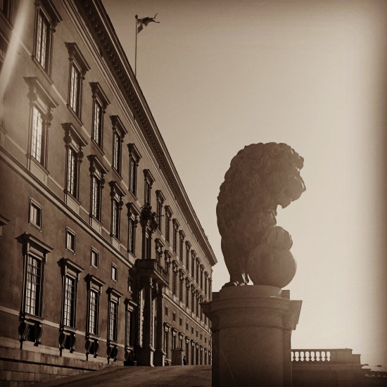 Lejonbacken, Stockholms slott 