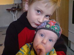 Fabian et moi.