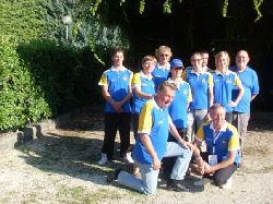 Team Sweden groomar Assisi Italien 09