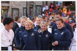 Team Sweden invigning EM i Italien Assisi 2009