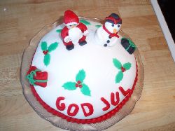 Jultrtan som blev vldigt uppskattad av familjen...