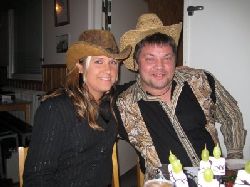 Carina och Fd. kollegan Patric